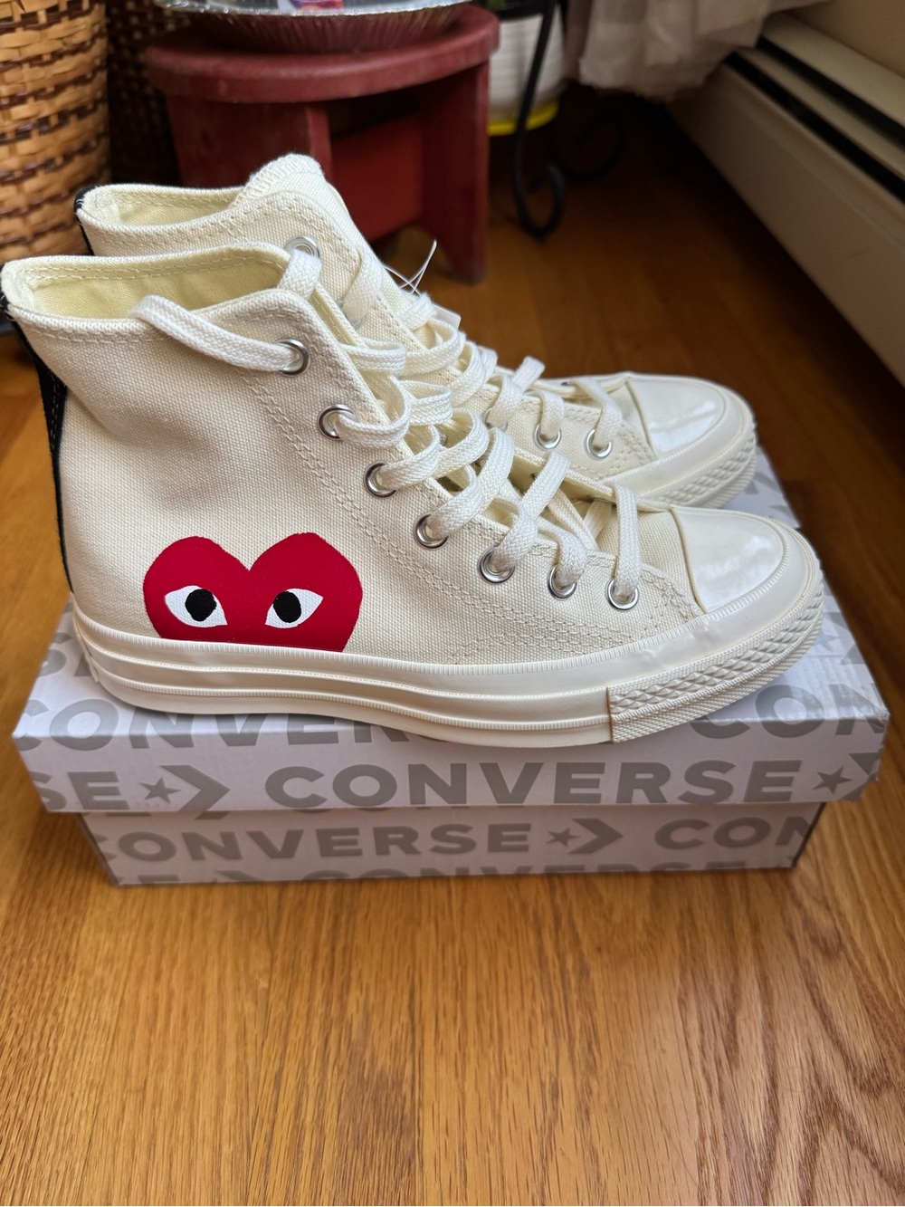 Comme des Garçons PLAY x Converse Chuck Taylor All Star High-Top Sneaker